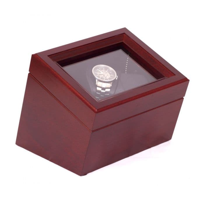 American Chest Brigadier Double Watch Winder - Mahogany