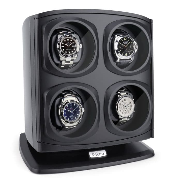 Versa Automatic Quad Watch Winder - Black